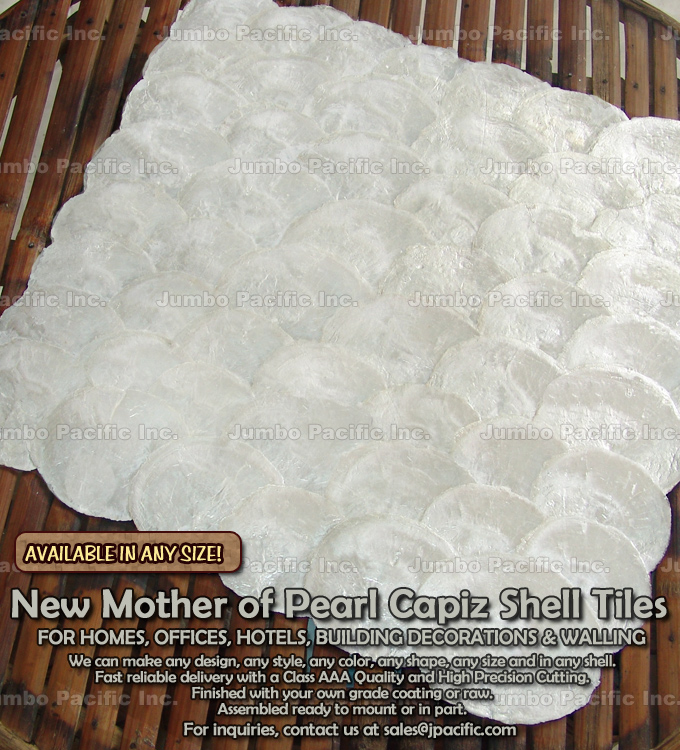 Motherofpearl Office Wall Decor Capiz Shell Panels